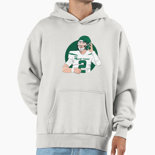 Zach Wilson Quarterbackperfect Hoodie - Trendy Graphic for Adults - T-Shirt, Sweatshirt, Hoodie