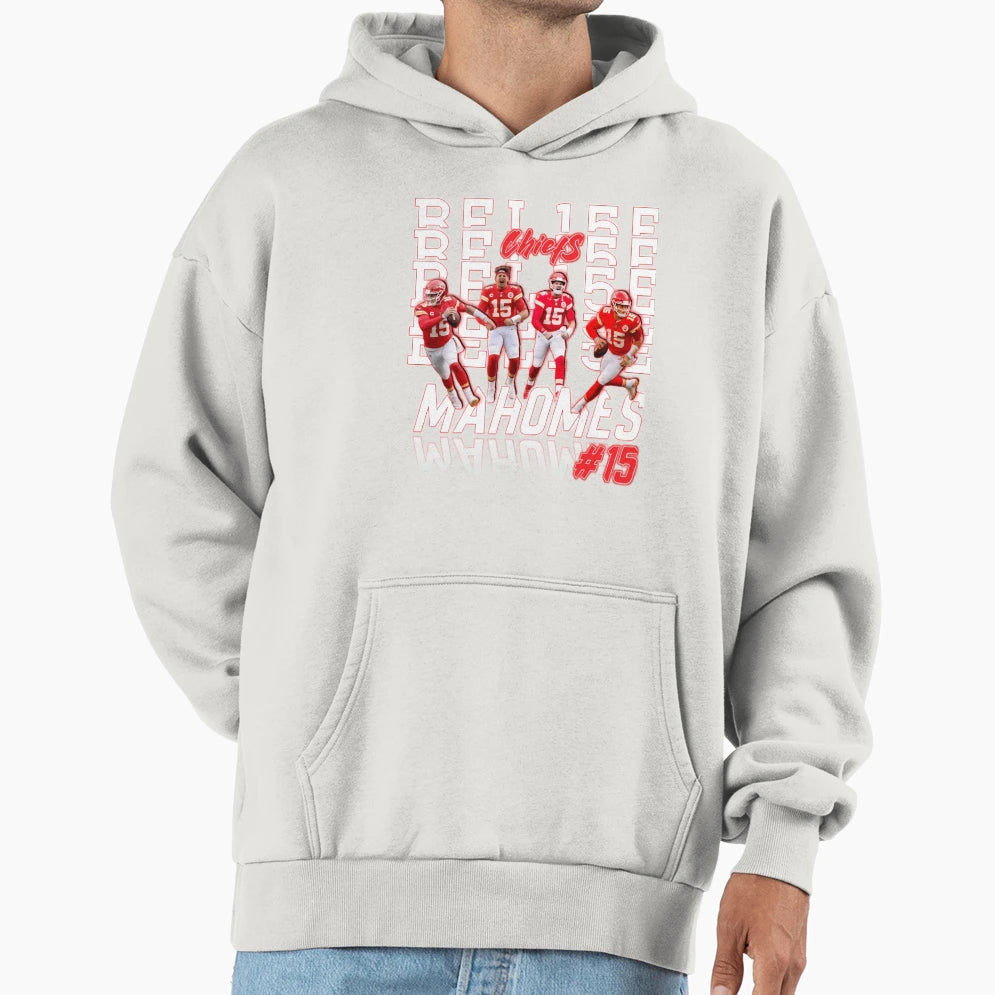 Kansas City Chiefs Hoodie - Custom Art Print for Adults - T-Shirt, Sweatshirt, Hoodie