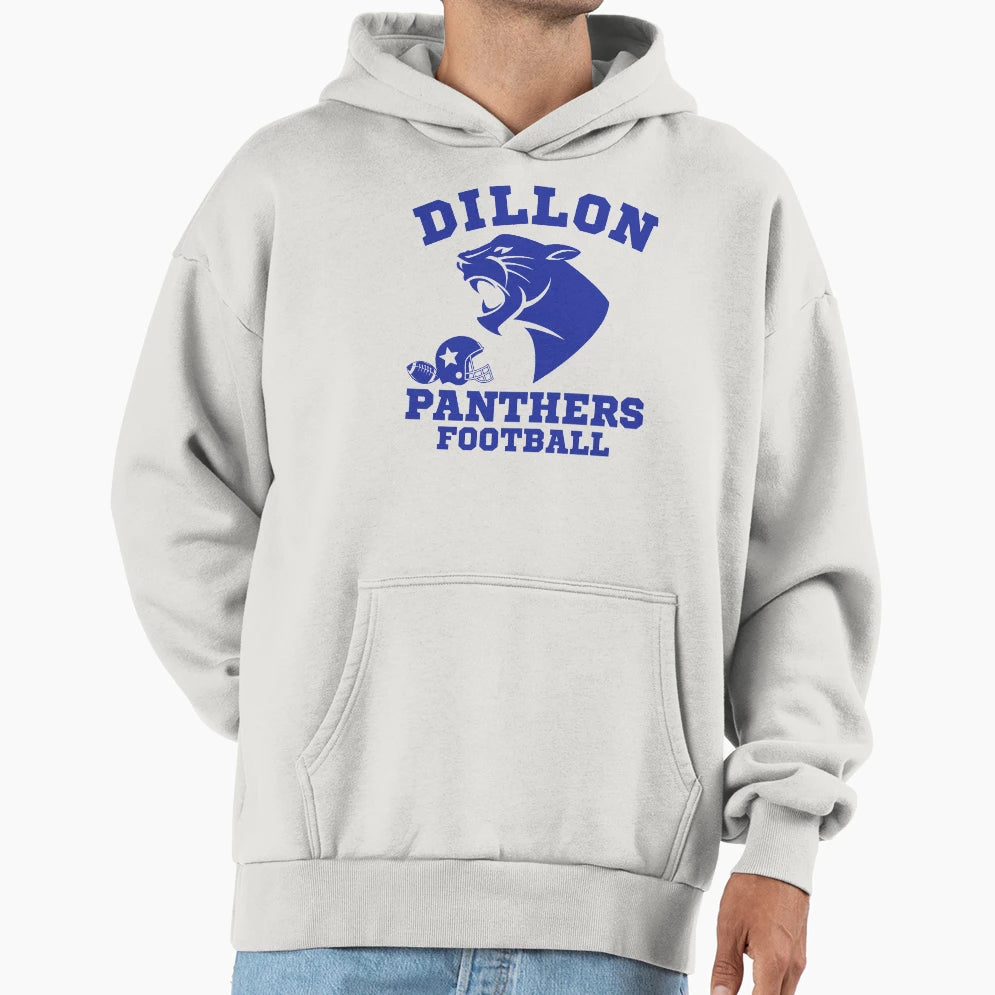 Dillon Panthers Football Hoodie - Fun Novelty Design Unisex - T-Shirt, Sweatshirt, Hoodie