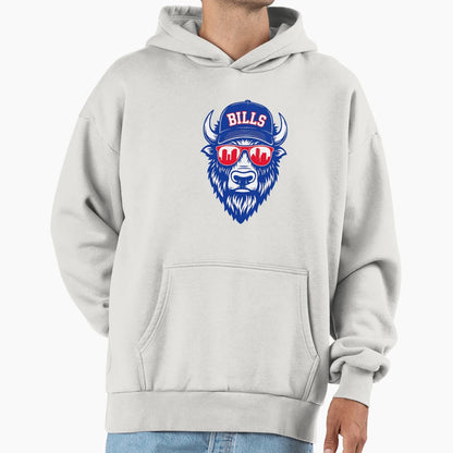 Buffalo Hoodie - Aesthetic Graphic for Adults - T-Shirt, Sweatshirt, Hoodie