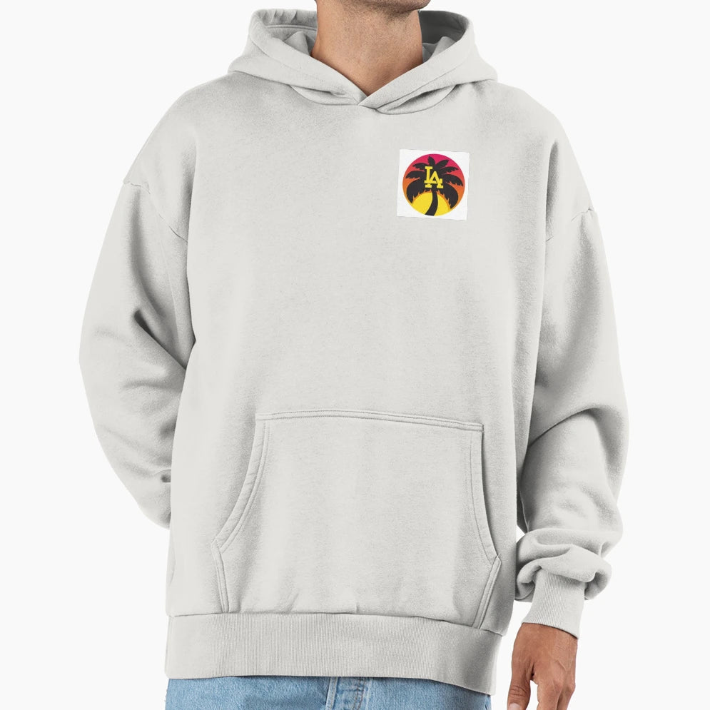 Los Angeles Logo Hoodie - Fun Novelty Design Unisex - T-Shirt, Sweatshirt, Hoodie