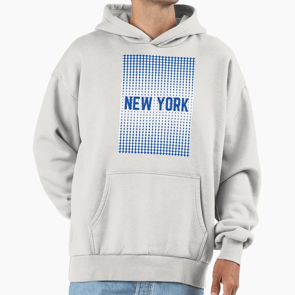 New York Dots 7 Hoodie - Unique Graphic Men Women - T-Shirt, Sweatshirt, Hoodie