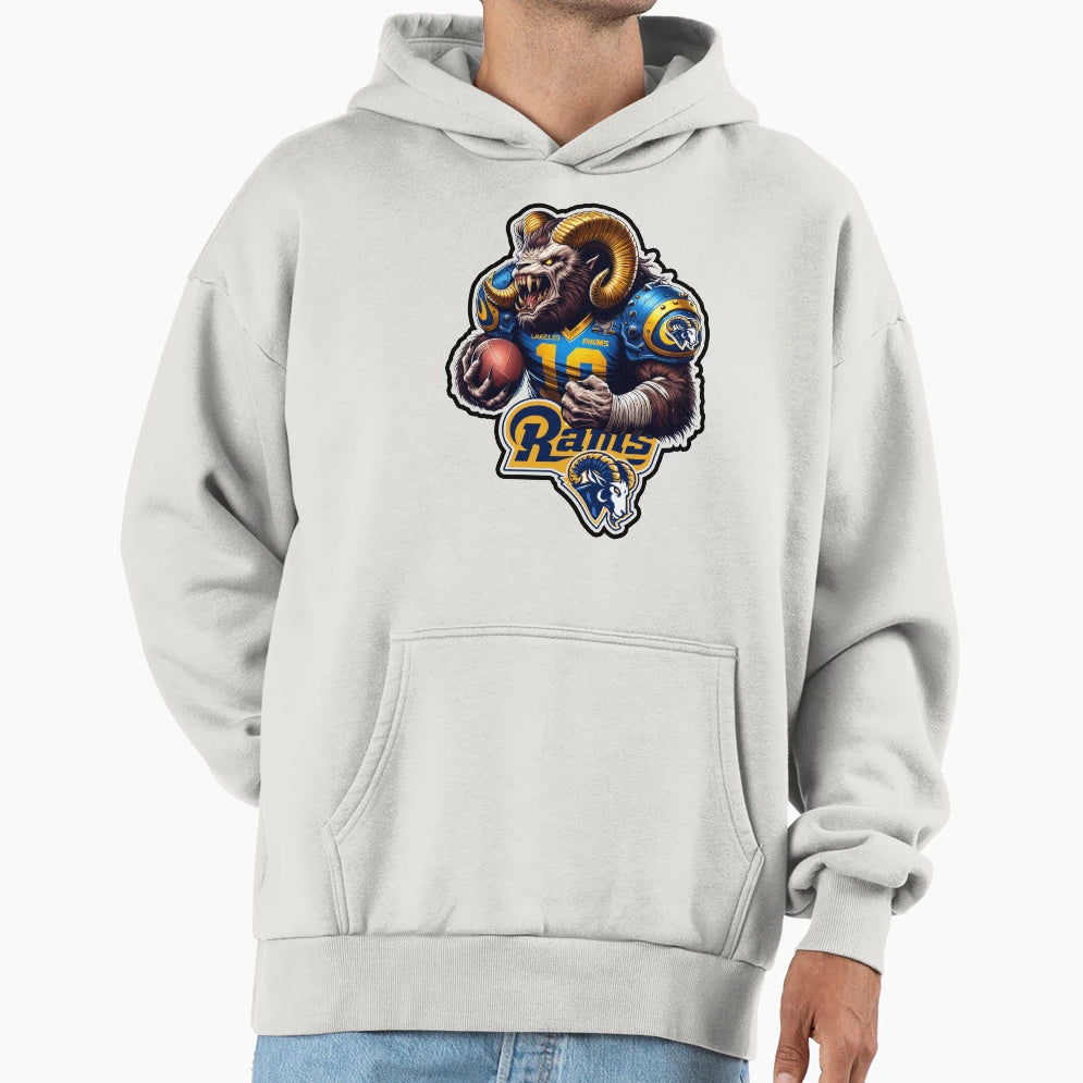 Hardcore Bowl League Lost Angeles Rams Hoodie - Novelty Apparel Men Women - T-Shirt, Sweatshirt, Hoodie