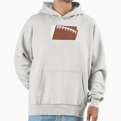 Football Kansas Fun Football Lover Hoodie - Custom Art Print for Adults - T-Shirt, Sweatshirt, Hoodie