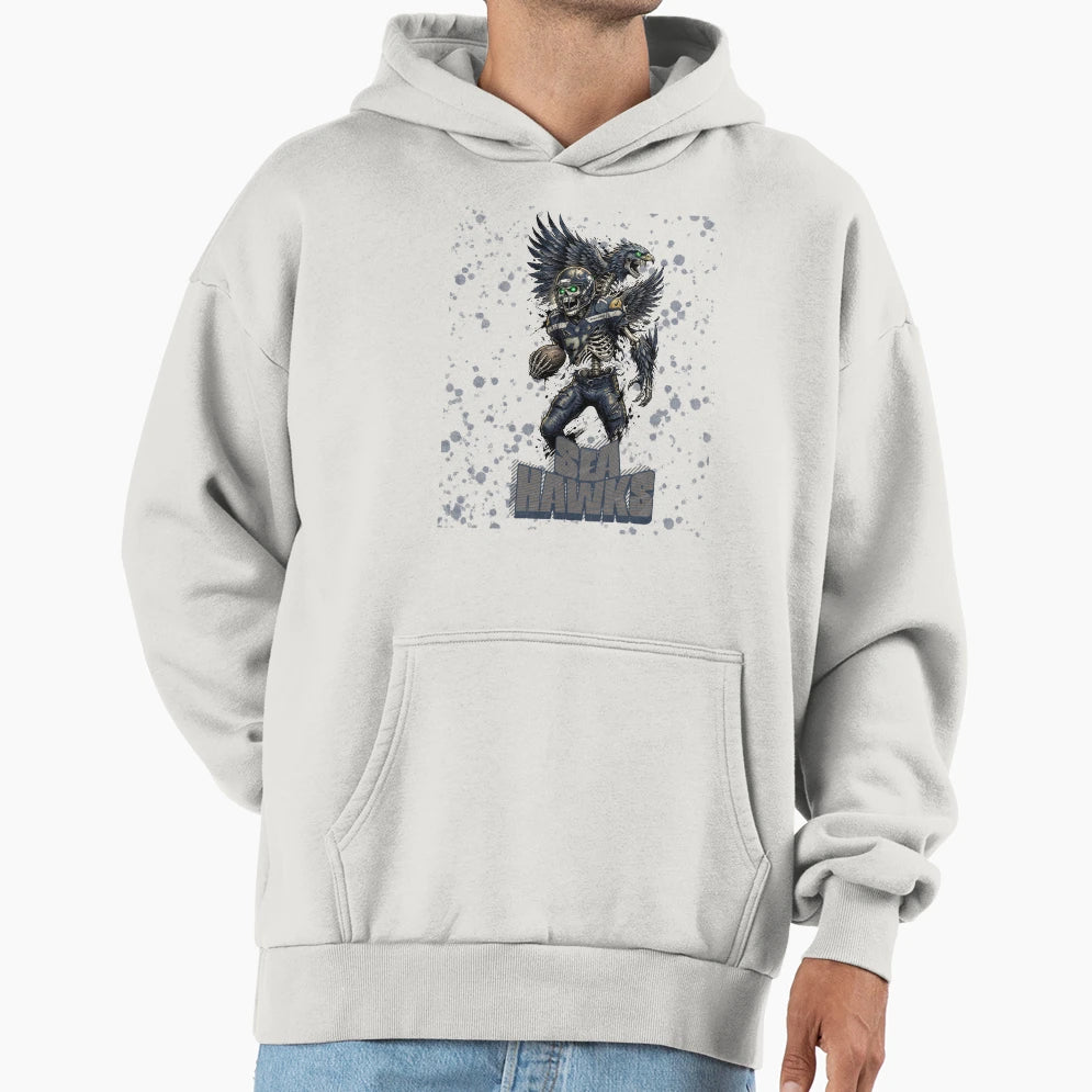 Dark Side Seahawks Hoodie - Custom Art Print for Adults - T-Shirt, Sweatshirt, Hoodie