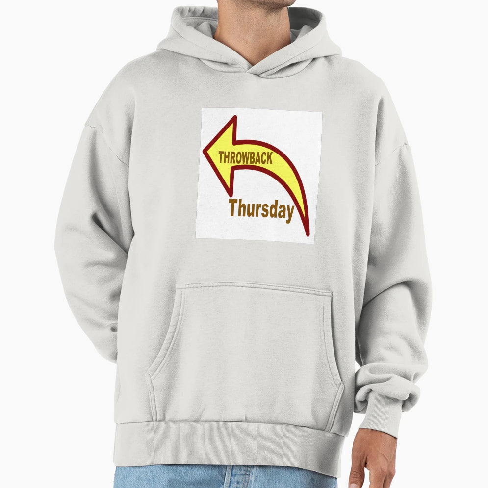 Throwback Thursday Hoodie - Trendy Graphic for Adults - T-Shirt, Sweatshirt, Hoodie