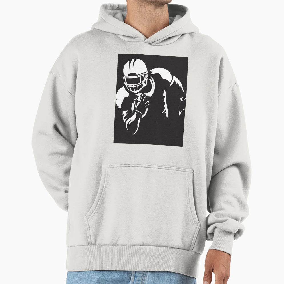 Football Hoodie - Custom Art Print for Adults - T-Shirt, Sweatshirt, Hoodie