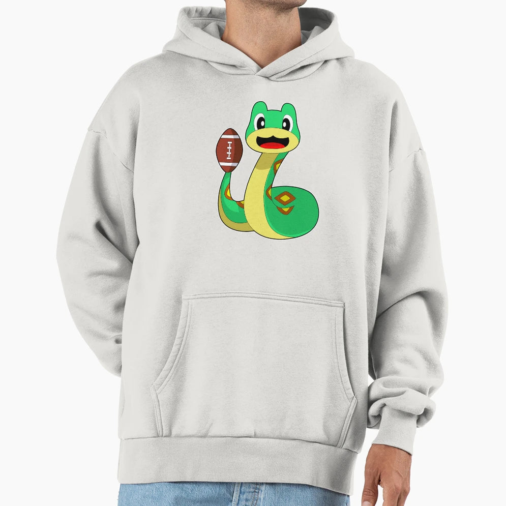 Snake American Football Sports Hoodie - Streetwear Style Men Women - T-Shirt, Sweatshirt, Hoodie