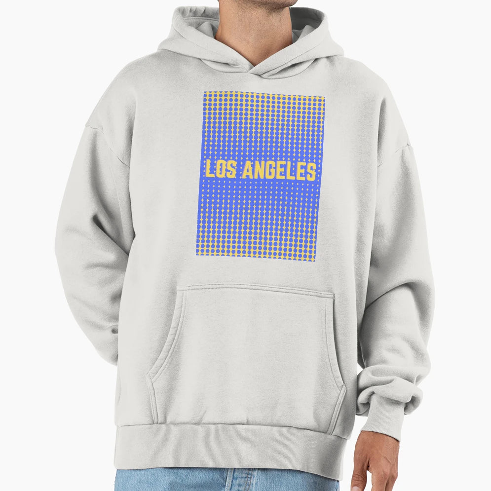 Los Angeles Dots 1 Hoodie - Custom Art Print Unisex - T-Shirt, Sweatshirt, Hoodie