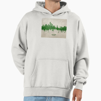 New York Skyline Hoodie - Minimalist Print Unisex - T-Shirt, Sweatshirt, Hoodie