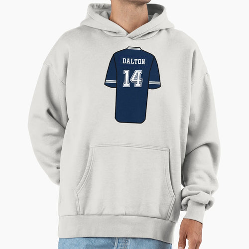 Dalton Jersey Hoodie - Casual Everyday Wear for Adults - T-Shirt, Sweatshirt, Hoodie