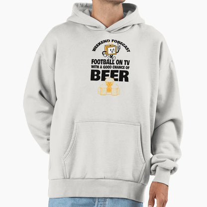Weekend Forecast Hoodie - Aesthetic Graphic Men Women - T-Shirt, Sweatshirt, Hoodie