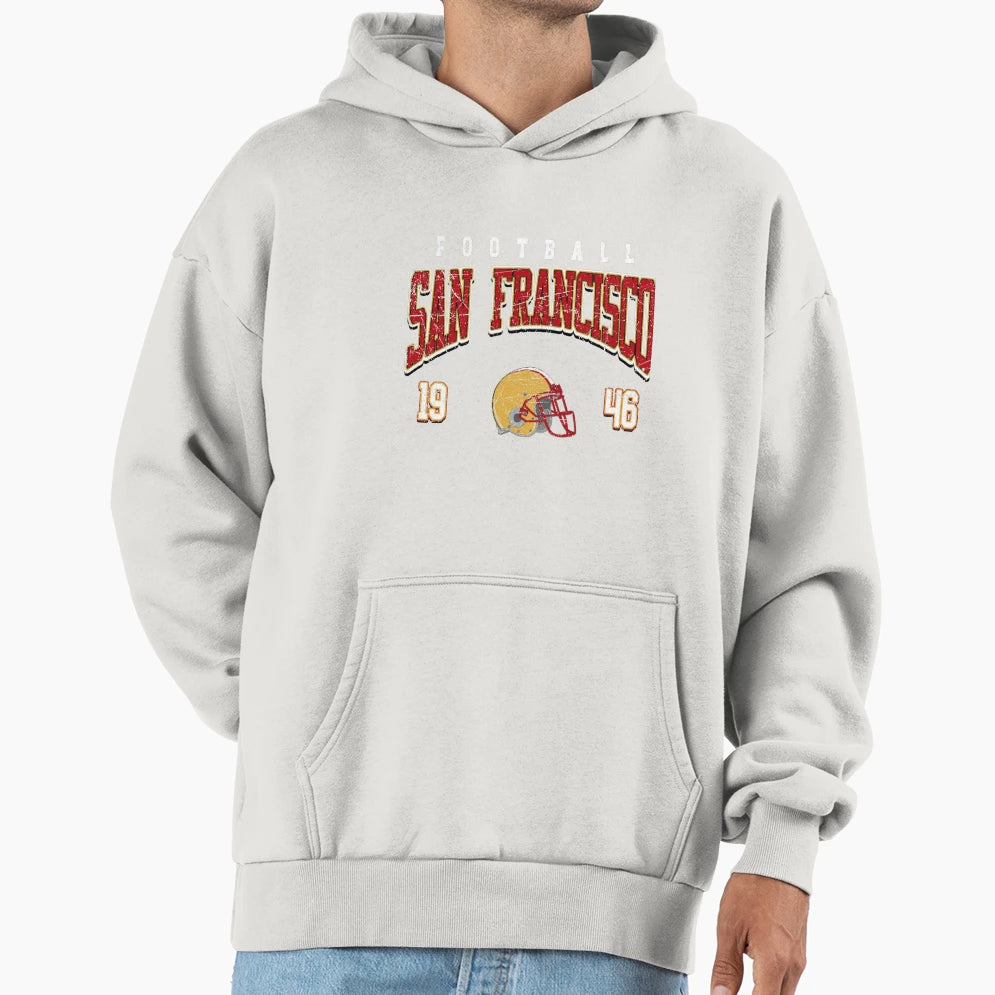 Art San Francisco 49Ers Hoodie - Graphic Print Unisex - T-Shirt, Sweatshirt, Hoodie