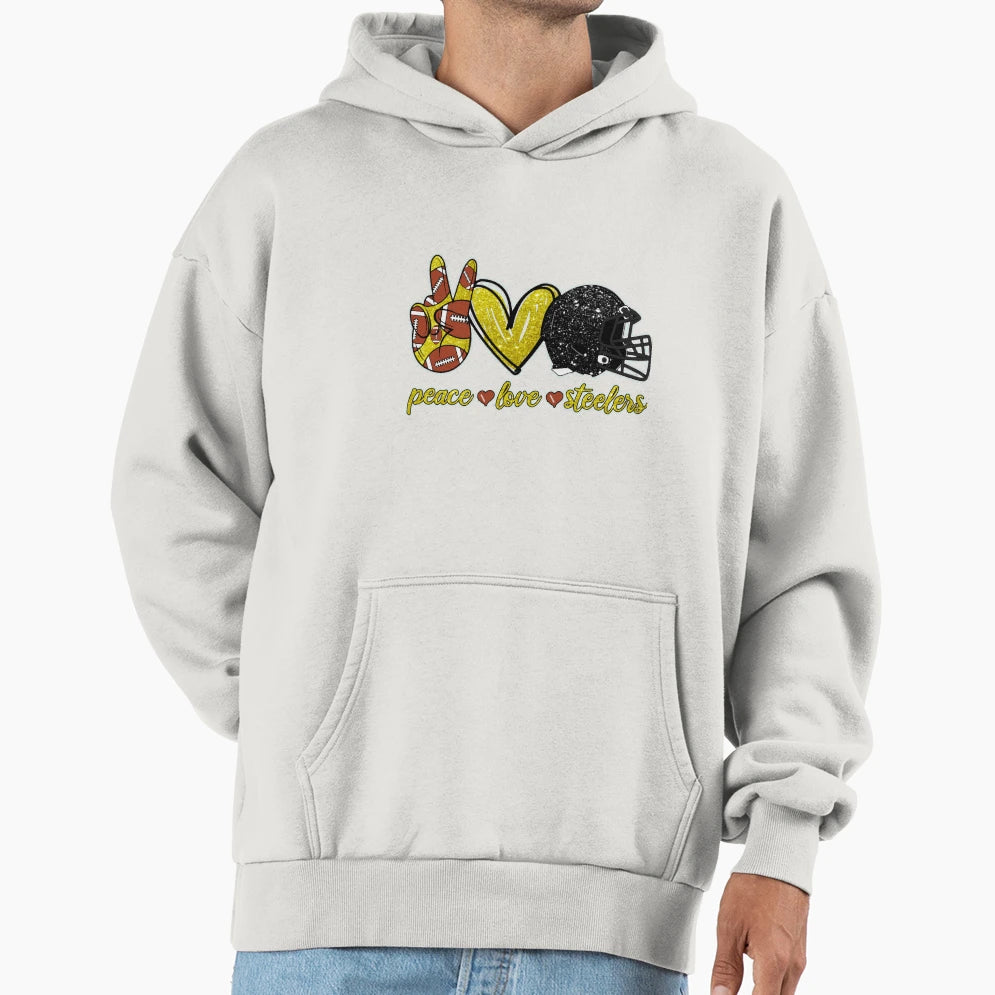 Art Pittsburgh Steelers Hoodie - Unique Graphic Unisex - T-Shirt, Sweatshirt, Hoodie
