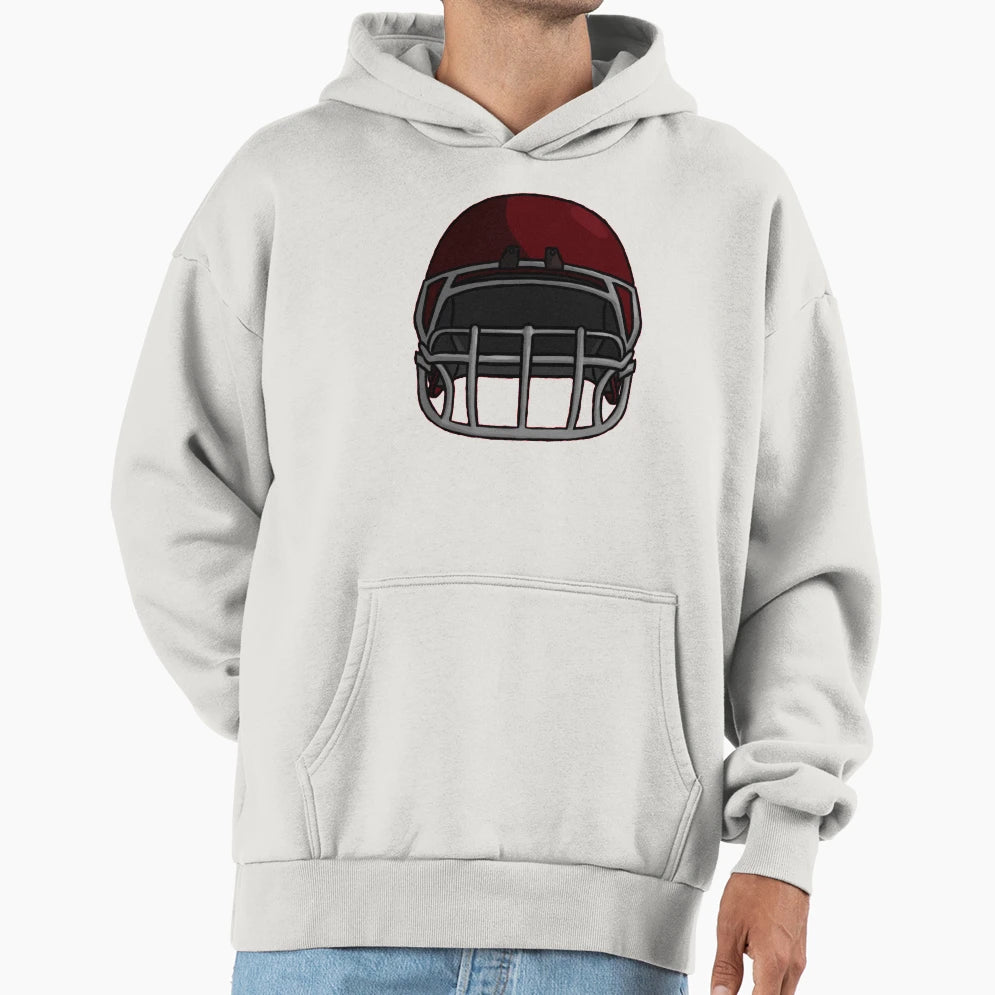 Football Helmet Hoodie - Streetwear Style Unisex - T-Shirt, Sweatshirt, Hoodie
