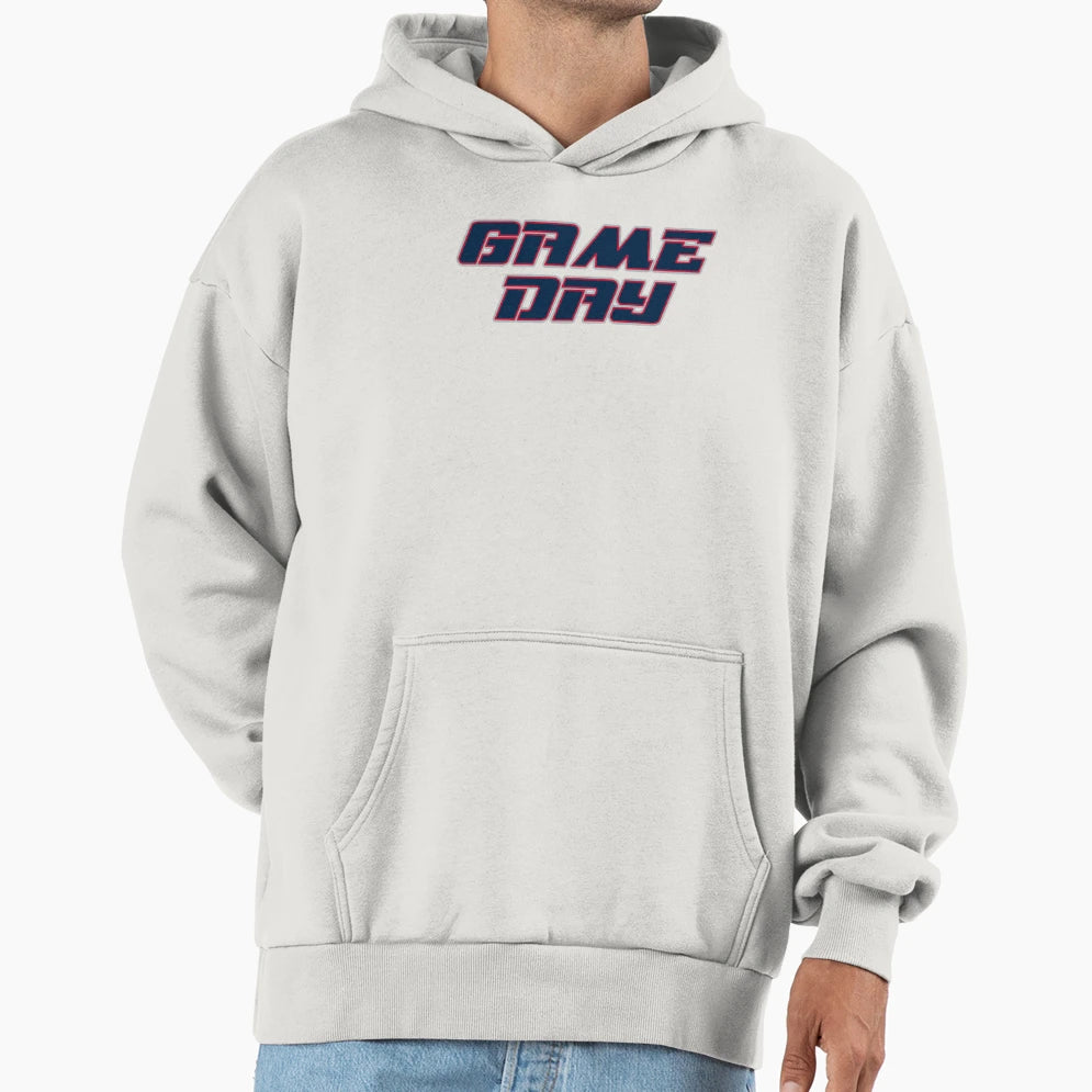 Game Day New England Patriots American Hoodie - Graphic Print Men Women - T-Shirt, Sweatshirt, Hoodie