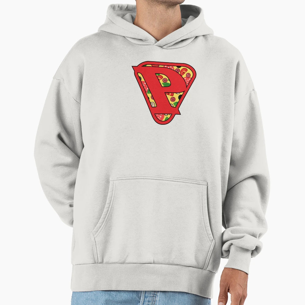 Pizzaman Hoodie - Custom Art Print for Adults - T-Shirt, Sweatshirt, Hoodie