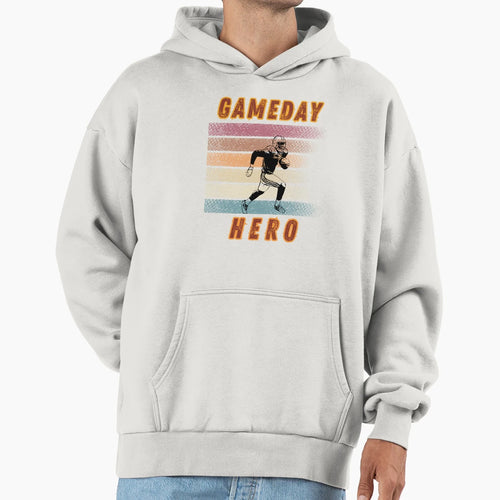 Gameday Hero Football T-Shirt - Casual Everyday Wear Unisex - T-Shirt, Sweatshirt, Hoodie