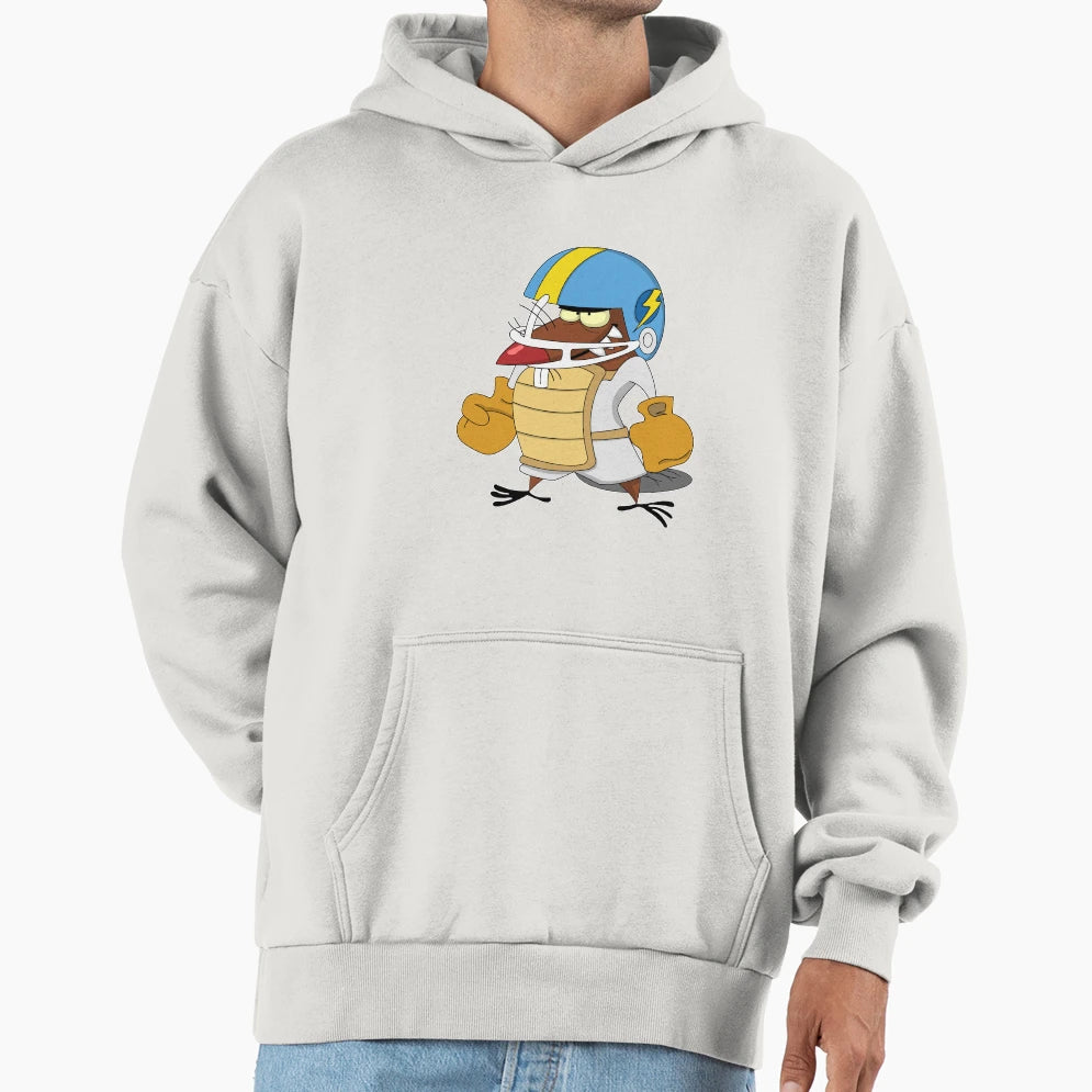 Boxer Dagget Hoodie - Casual Everyday Wear Men Women - T-Shirt, Sweatshirt, Hoodie