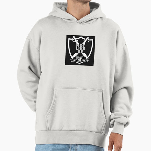 Not Like Us Raiders Stilldark 134 Hoodie - Aesthetic Graphic for Adults - T-Shirt, Sweatshirt, Hoodie