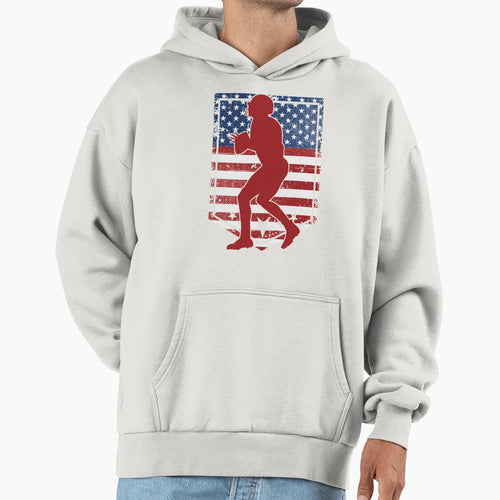 Football Quarterback Hoodie - Novelty Apparel Unisex - T-Shirt, Sweatshirt, Hoodie