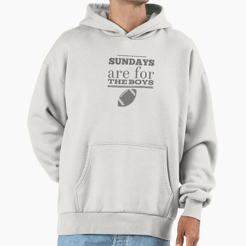 Sundays Are Football Hoodie - Aesthetic Graphic for Adults - T-Shirt, Sweatshirt, Hoodie