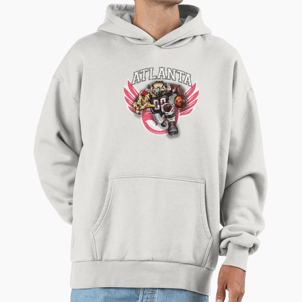 Atlanta Football Hoodie - Minimalist Print for Adults - T-Shirt, Sweatshirt, Hoodie