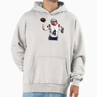 Bailey Zappe Hoodie - Aesthetic Graphic Men Women - T-Shirt, Sweatshirt, Hoodie