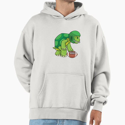 Turtle Sports Football Helmet Hoodie - Streetwear Style Unisex - T-Shirt, Sweatshirt, Hoodie