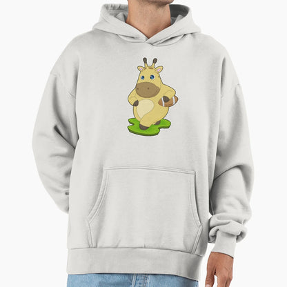 Giraffe American Football Hoodie - Unique Graphic for Adults - T-Shirt, Sweatshirt, Hoodie