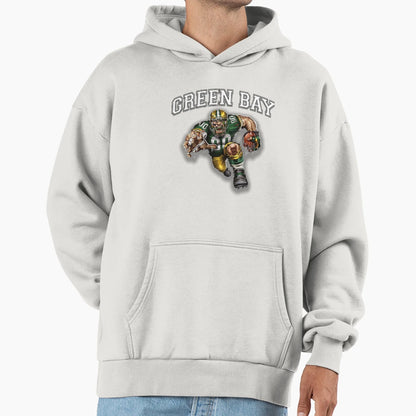 Art Green Bay Packers Hoodie - Trendy Graphic for Adults - T-Shirt, Sweatshirt, Hoodie
