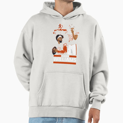 Da Bears Inspired CW Chicago Qb 18 Hoodie - Minimalist Print for Adults - T-Shirt, Sweatshirt, Hoodie