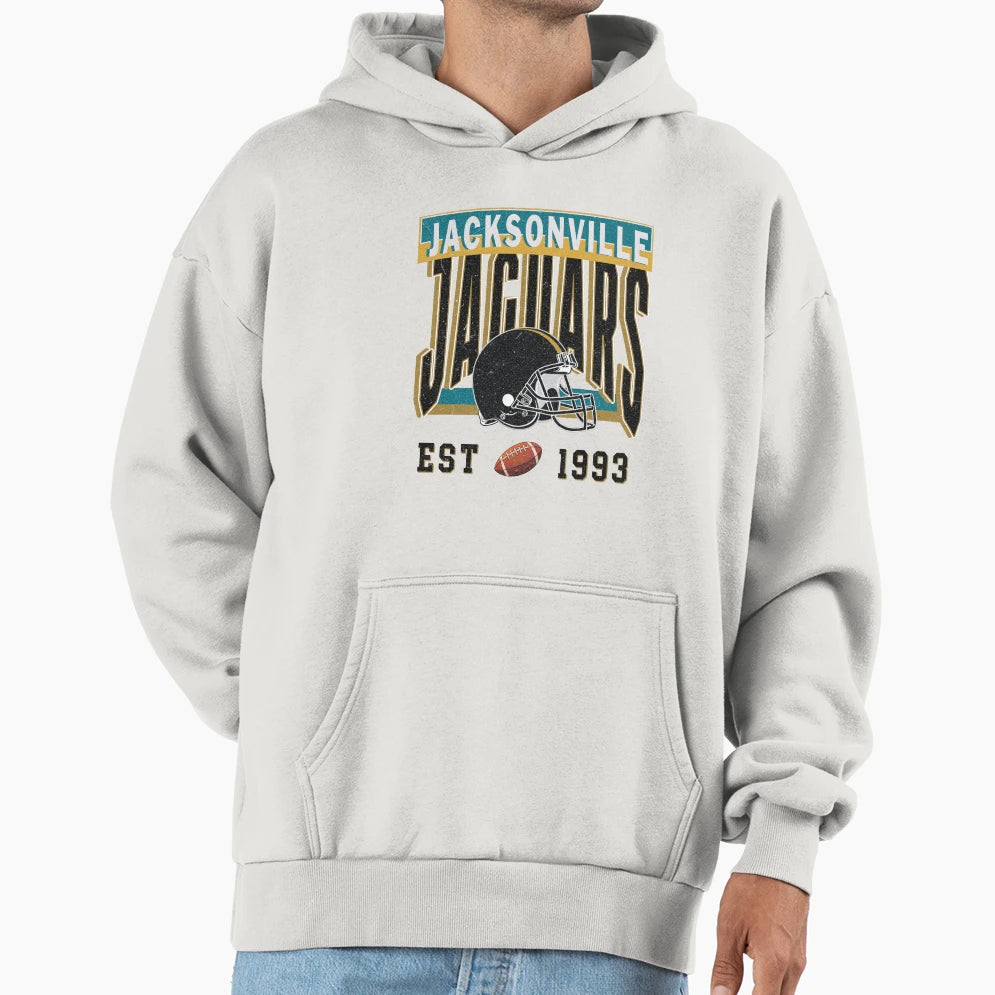 Jacksonville Jaguars Helemt Hoodie - Custom Art Print Unisex - T-Shirt, Sweatshirt, Hoodie