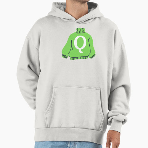 Letter Hoodie - Novelty Apparel for Adults - T-Shirt, Sweatshirt, Hoodie