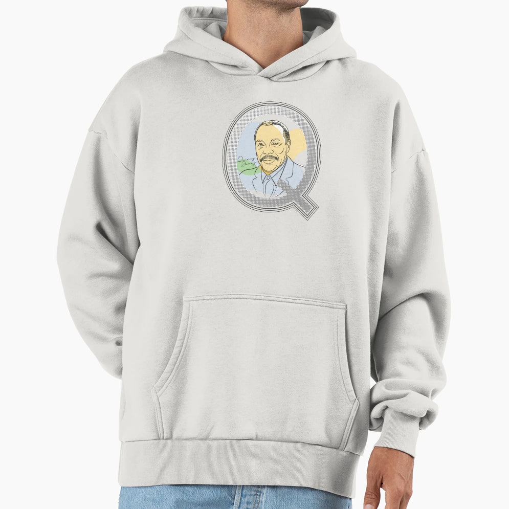 Wizard Q Hoodie - Minimalist Print Men Women - T-Shirt, Sweatshirt, Hoodie