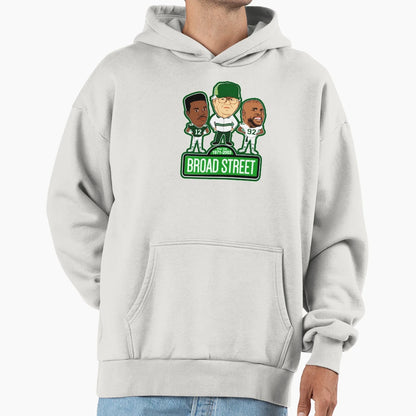 Broad Street Philadelphia Football T-Shirt - Streetwear Style for Adults - T-Shirt, Sweatshirt, Hoodie