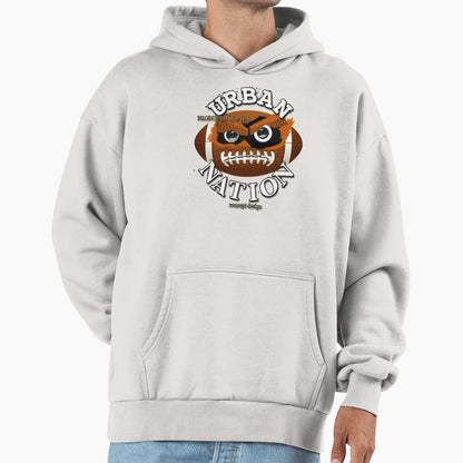 Monster American Football Character Hoodie - Aesthetic Graphic Unisex - T-Shirt, Sweatshirt, Hoodie