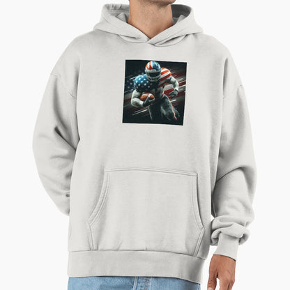 American Football Hoodie - Trendy Graphic for Adults - T-Shirt, Sweatshirt, Hoodie