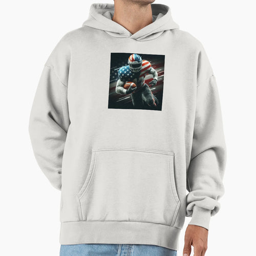 American Football Hoodie - Trendy Graphic for Adults - T-Shirt, Sweatshirt, Hoodie