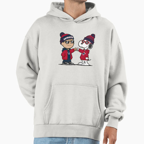 Snoopy Patriots Hoodie - Minimalist Print Men Women - T-Shirt, Sweatshirt, Hoodie