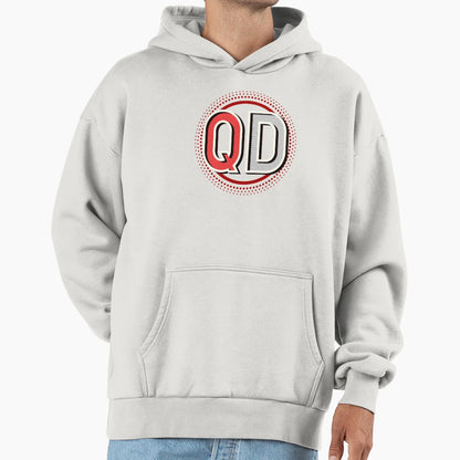 Quantum Designs Brand Logo Hoodie - Unique Graphic for Adults - T-Shirt, Sweatshirt, Hoodie