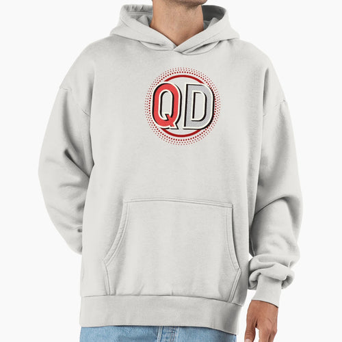 Quantum Designs Brand Logo Hoodie - Unique Graphic for Adults - T-Shirt, Sweatshirt, Hoodie