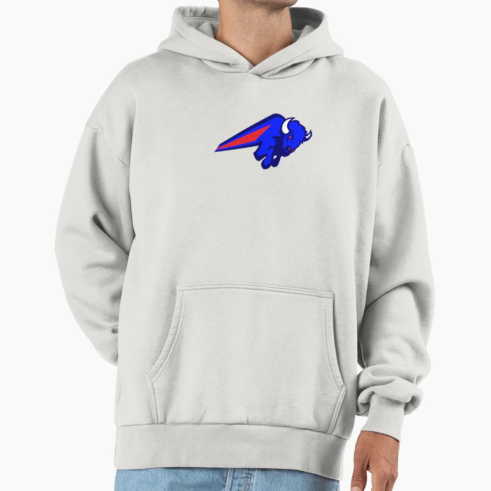 New Age Buffalo Hoodie - Minimalist Print for Adults - T-Shirt, Sweatshirt, Hoodie