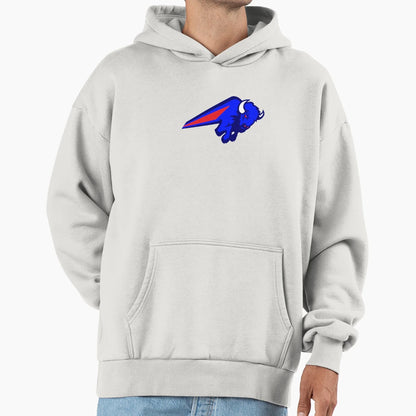 New Age Buffalo Hoodie - Minimalist Print for Adults - T-Shirt, Sweatshirt, Hoodie