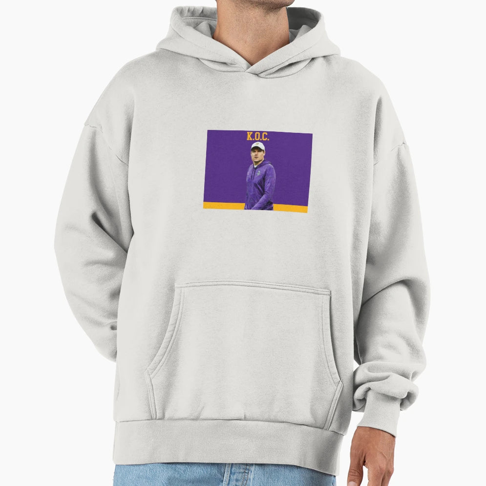 Minnesota Viking Head Coach Kevin Hoodie - Streetwear Style Men Women - T-Shirt, Sweatshirt, Hoodie