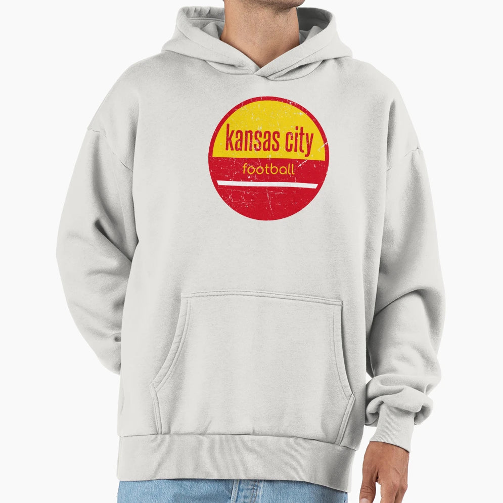 Kansas City Football Hoodie - Casual Everyday Wear for Adults - T-Shirt, Sweatshirt, Hoodie
