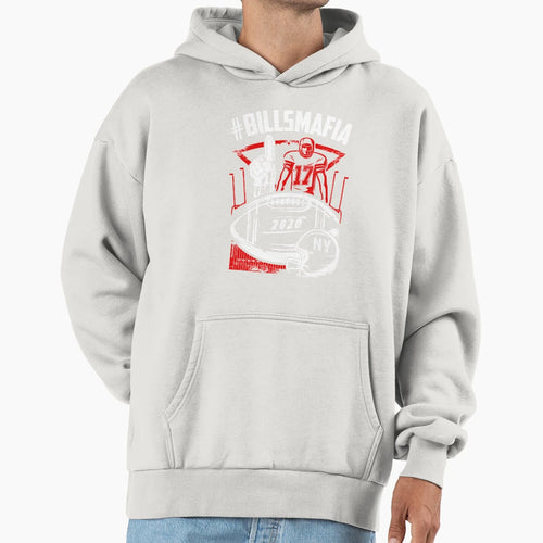 Buffalo Football Ny Bflo Mafia Hoodie - Fun Novelty Design Men Women - T-Shirt, Sweatshirt, Hoodie