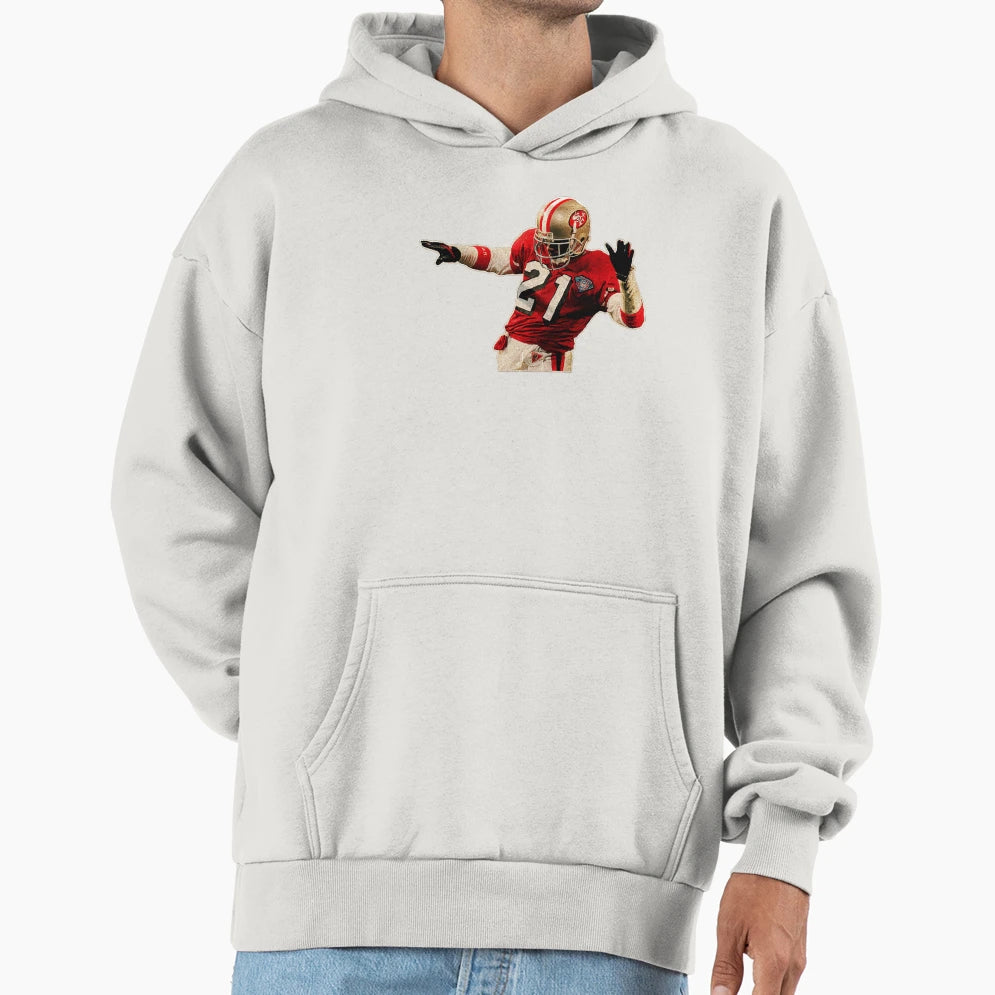 Deion Sanders San Francisco 49Ers Hoodie - Casual Everyday Wear for Adults - T-Shirt, Sweatshirt, Hoodie