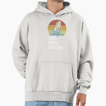 God Family Steelers Veterans Day Parade Hoodie - Streetwear Style Men Women - T-Shirt, Sweatshirt, Hoodie