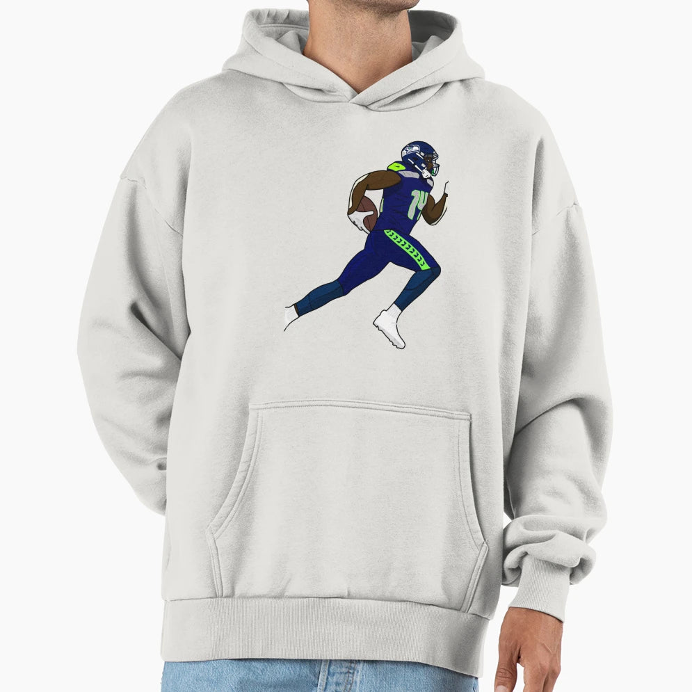 Dk Metcalf Drawing Hoodie - Minimalist Print Men Women - T-Shirt, Sweatshirt, Hoodie